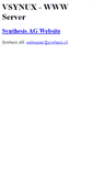 Mobile Screenshot of forum.synthesis.ch